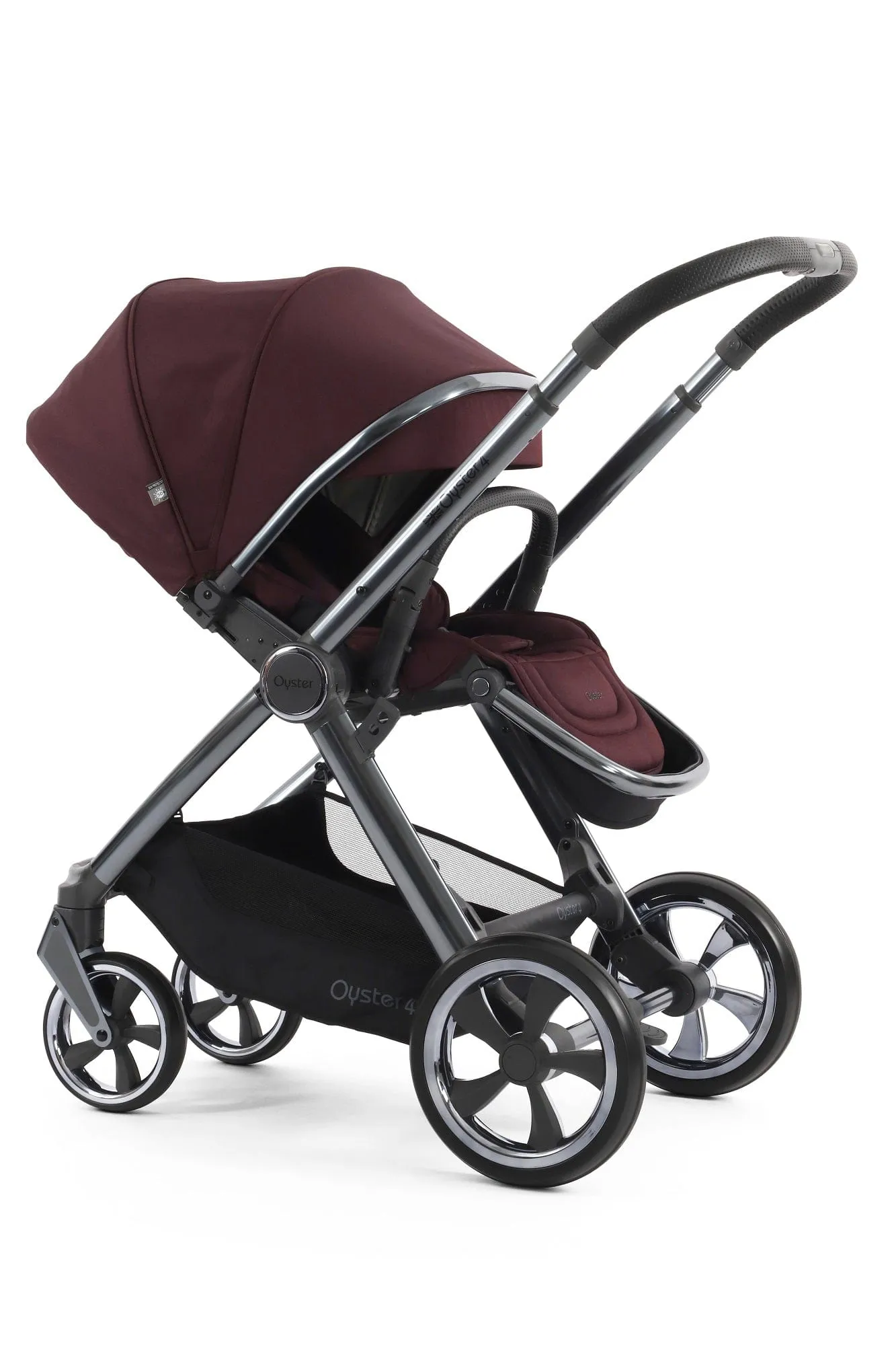Oyster 4 Essential (Cabriofix i-Size) Travel System - Mulberry