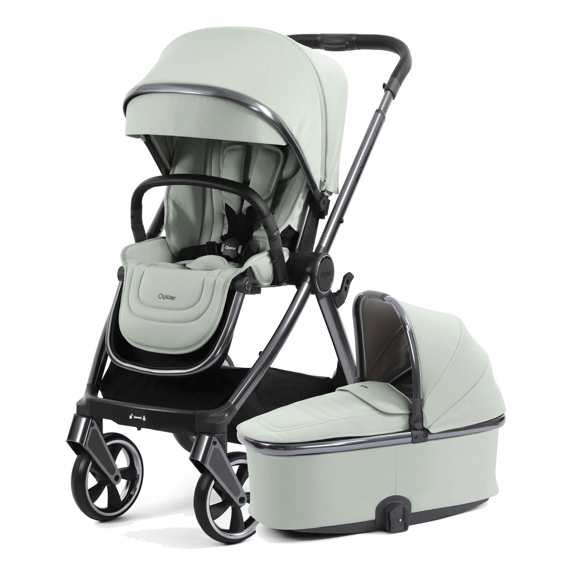 Oyster 4 Essential (Cabriofix i-Size) Travel System - Pistachio