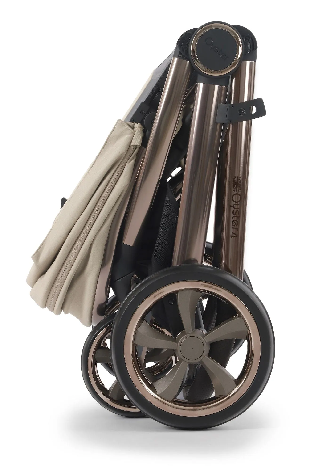 Oyster 4 Luxury (Cabriofix i-Size) Travel System - Buttermilk