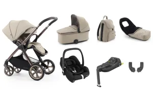 Oyster 4 Luxury (Cabriofix i-Size) Travel System - Buttermilk