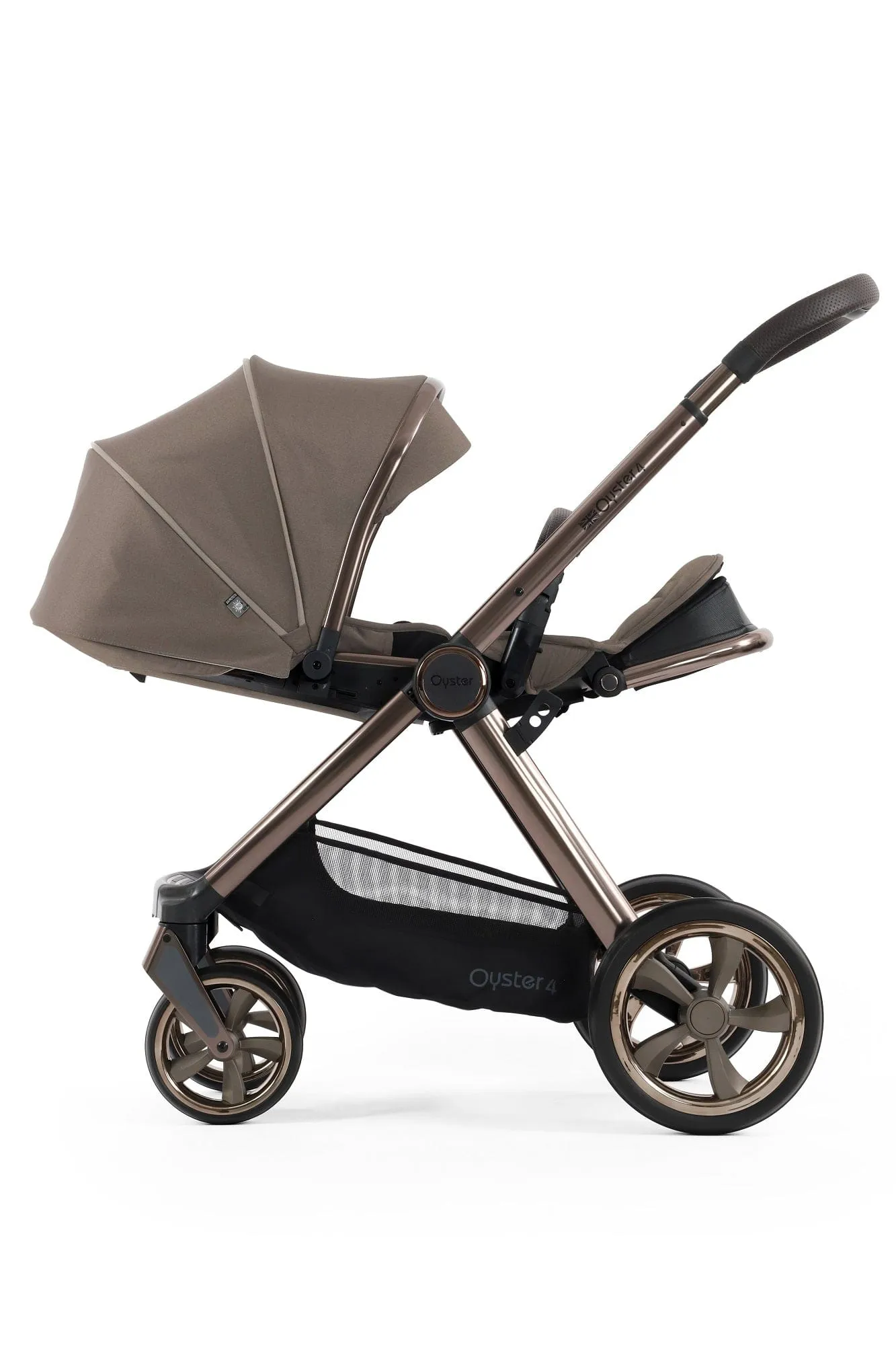 Oyster 4 Luxury (Cabriofix i-Size) Travel System - Mink
