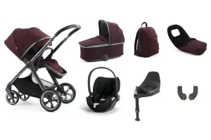 Oyster 4 Luxury (Cloud T) Travel System - Mulberry