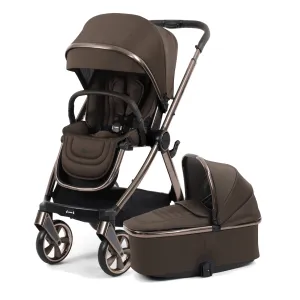 Oyster 4 Stroller & Carrycot - Chocolate Velvet