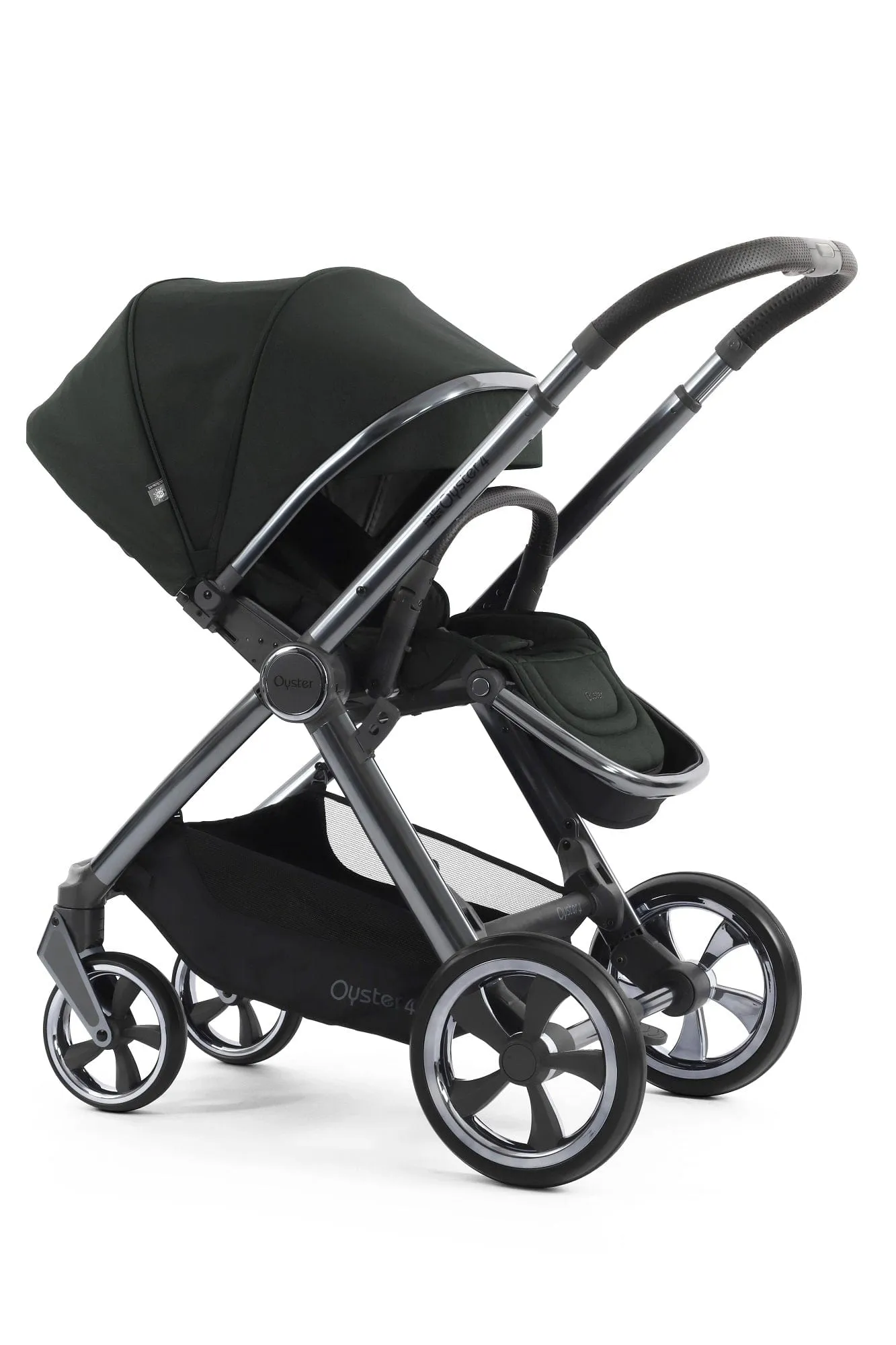 Oyster 4 Tandem Stroller - Black Olive