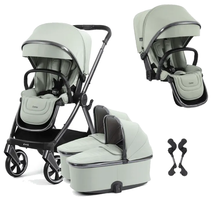 Oyster 4 Twin Stroller - Pistachio