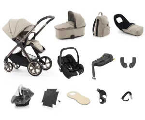 Oyster 4 Ultimate (Cabriofix i-Size) Travel System - Buttermilk