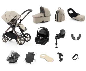 Oyster 4 Ultimate (Pebble 360 PRO2) Travel System - Buttermilk