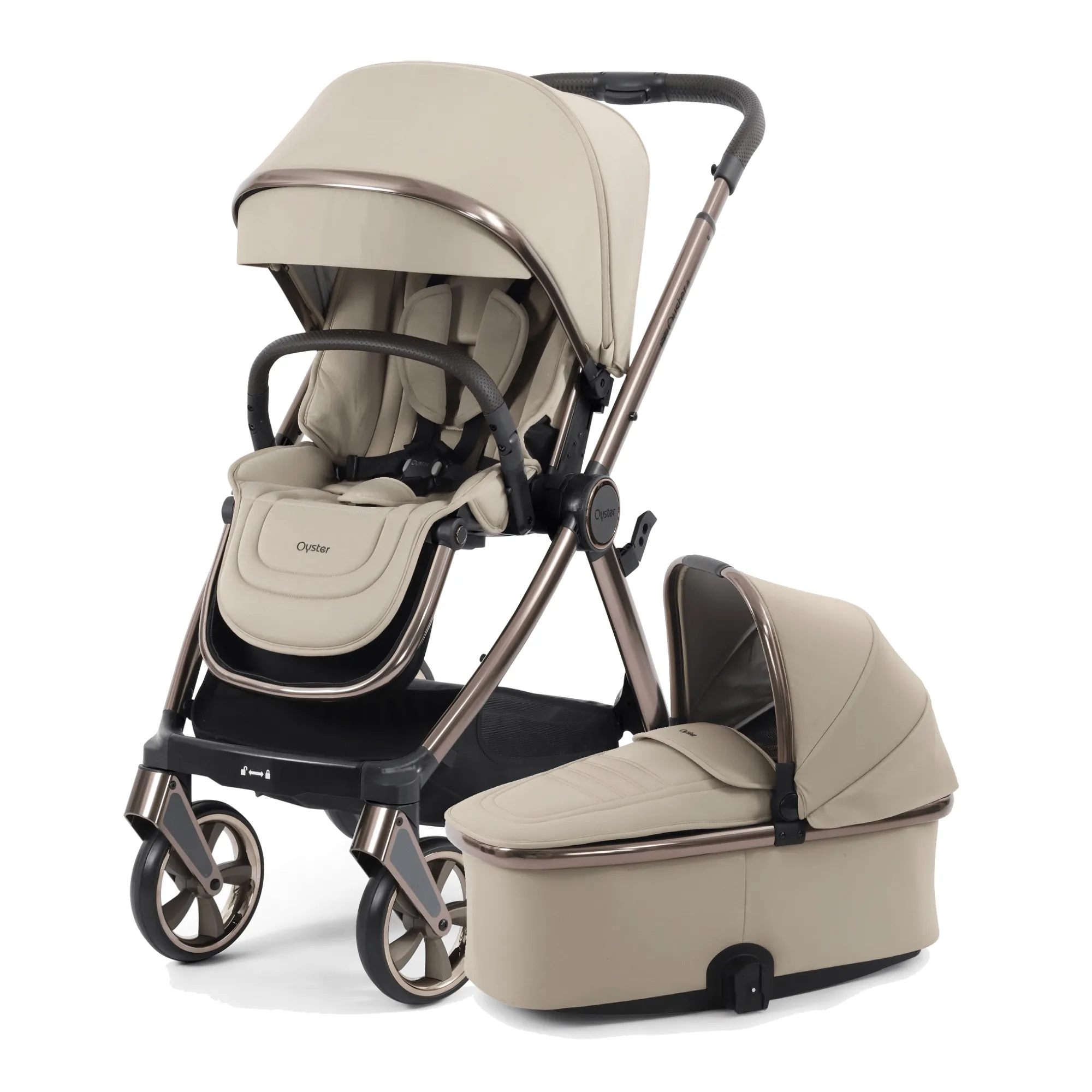 Oyster 4 Ultimate (Pebble 360 PRO2) Travel System - Buttermilk