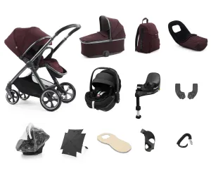 Oyster 4 Ultimate (Pebble 360 PRO2) Travel System - Mulberry