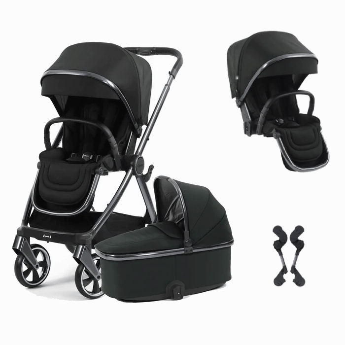Oyster 4 Double Stroller - Black Olive