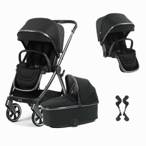 Oyster 4 Double Stroller - Black Olive