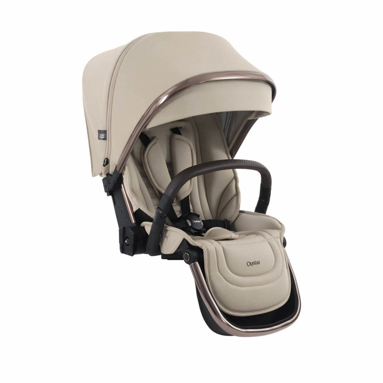 Oyster 4 Double Stroller - Buttermilk