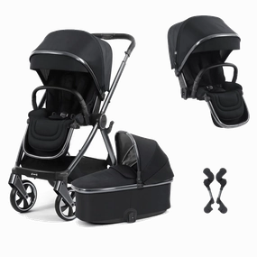 Oyster 4 Double Stroller - Carbonite