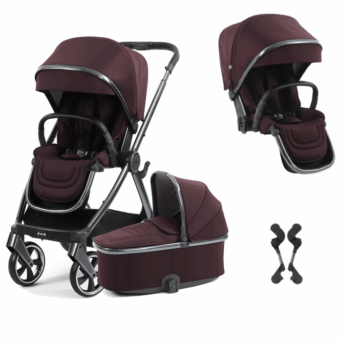 Oyster 4 Double Stroller - Mulberry