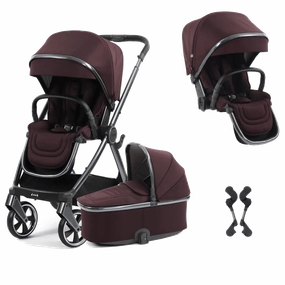 Oyster 4 Double Stroller - Mulberry