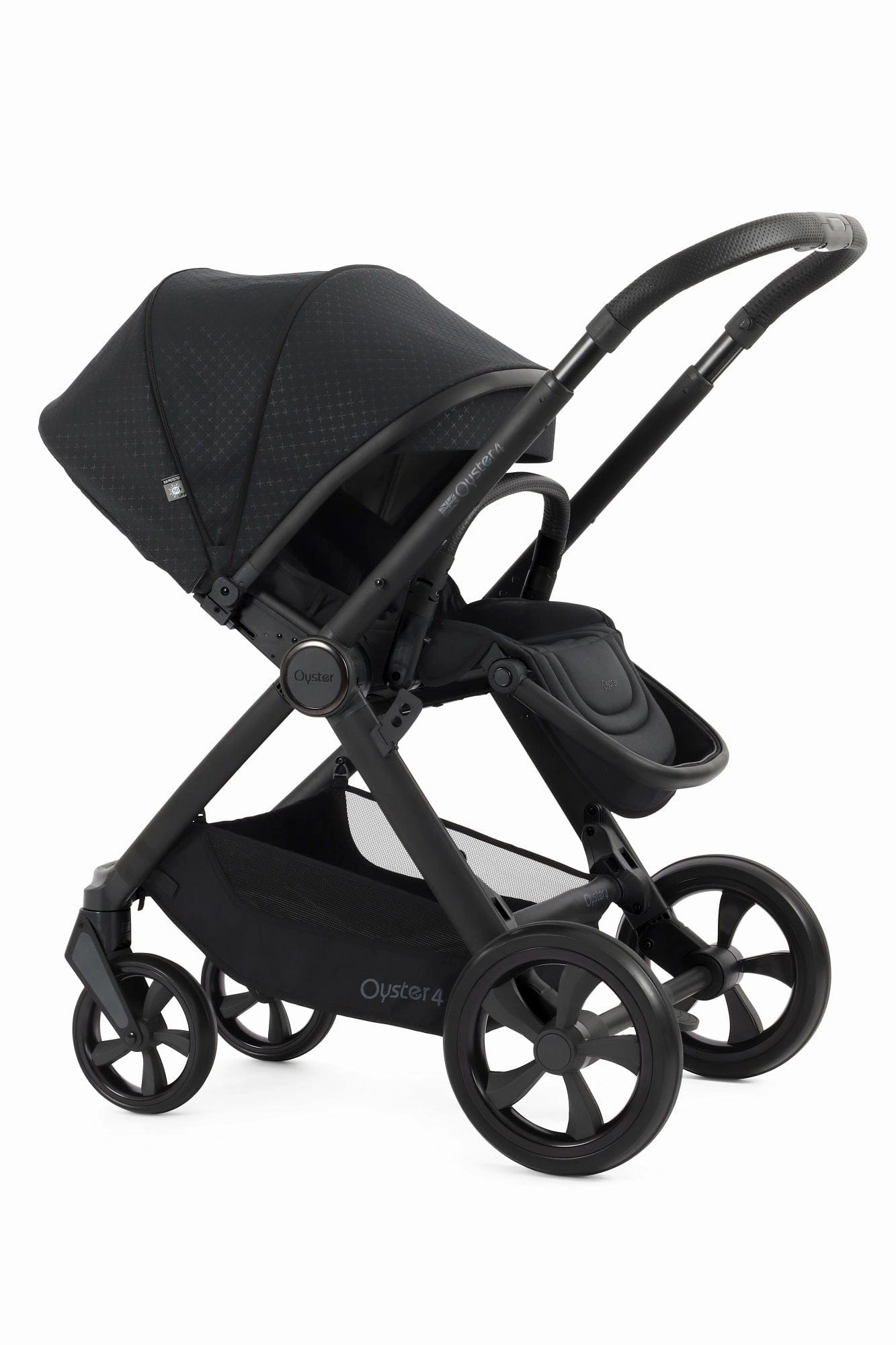 Oyster 4 Double Stroller - Raven