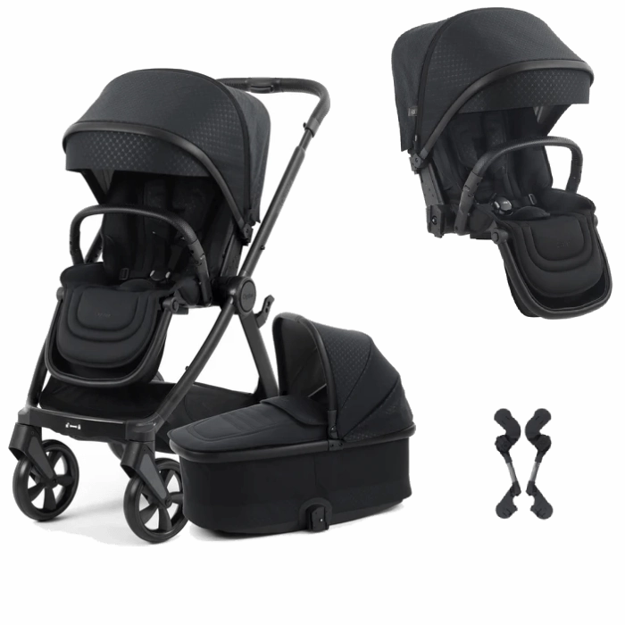 Oyster 4 Double Stroller - Raven