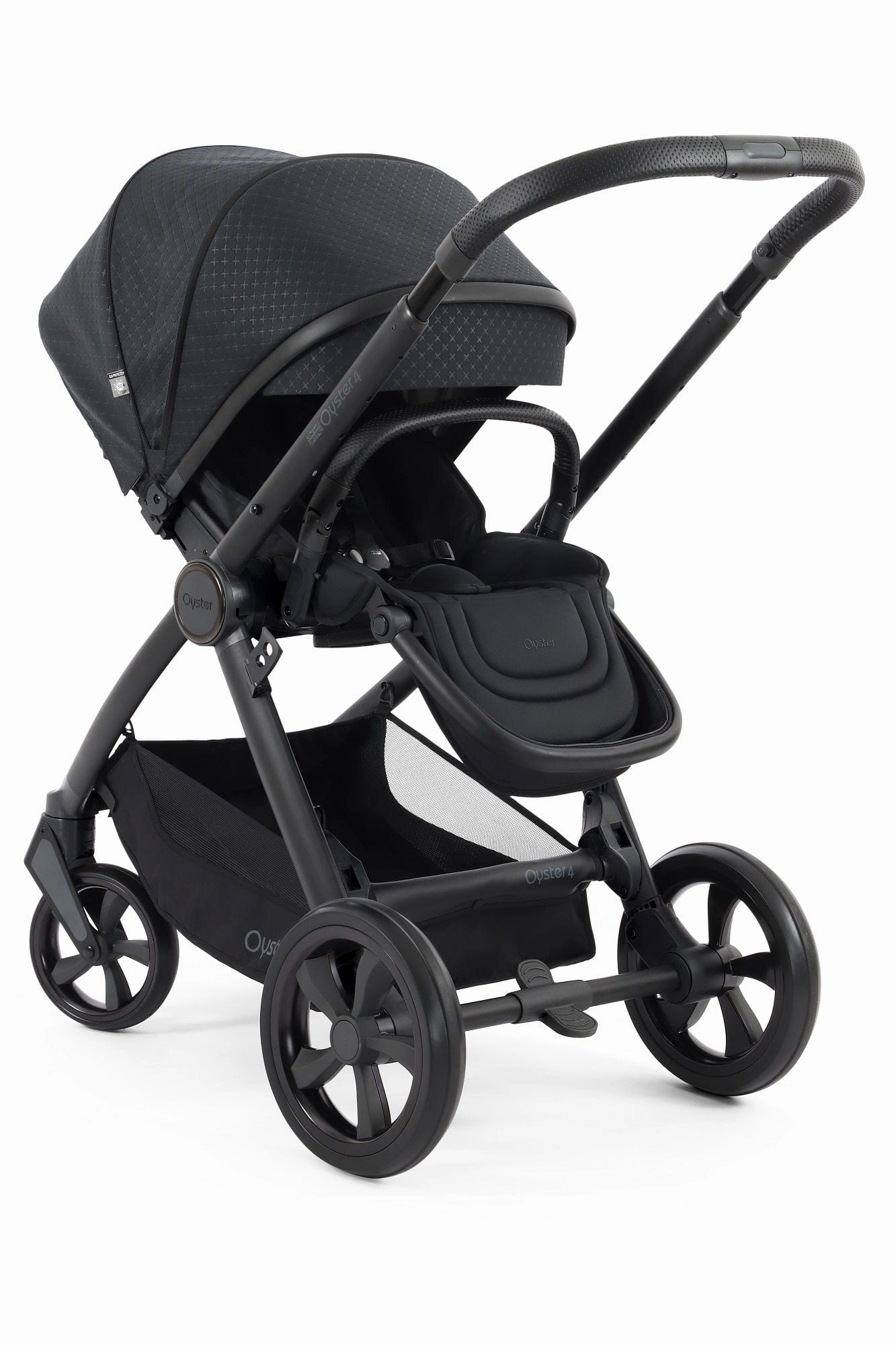 Oyster 4 Double Stroller - Raven