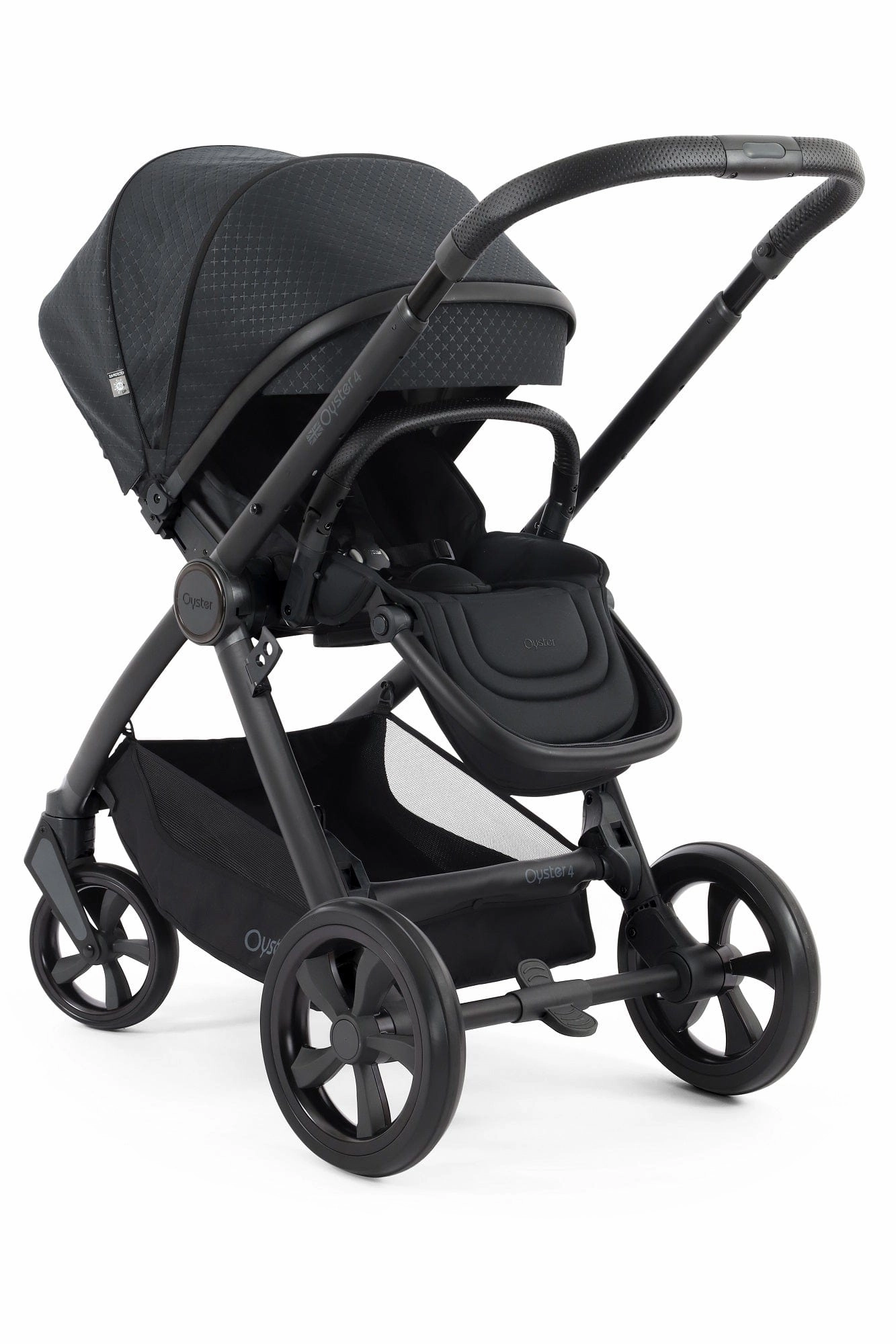 Oyster 4 Double Stroller - Raven