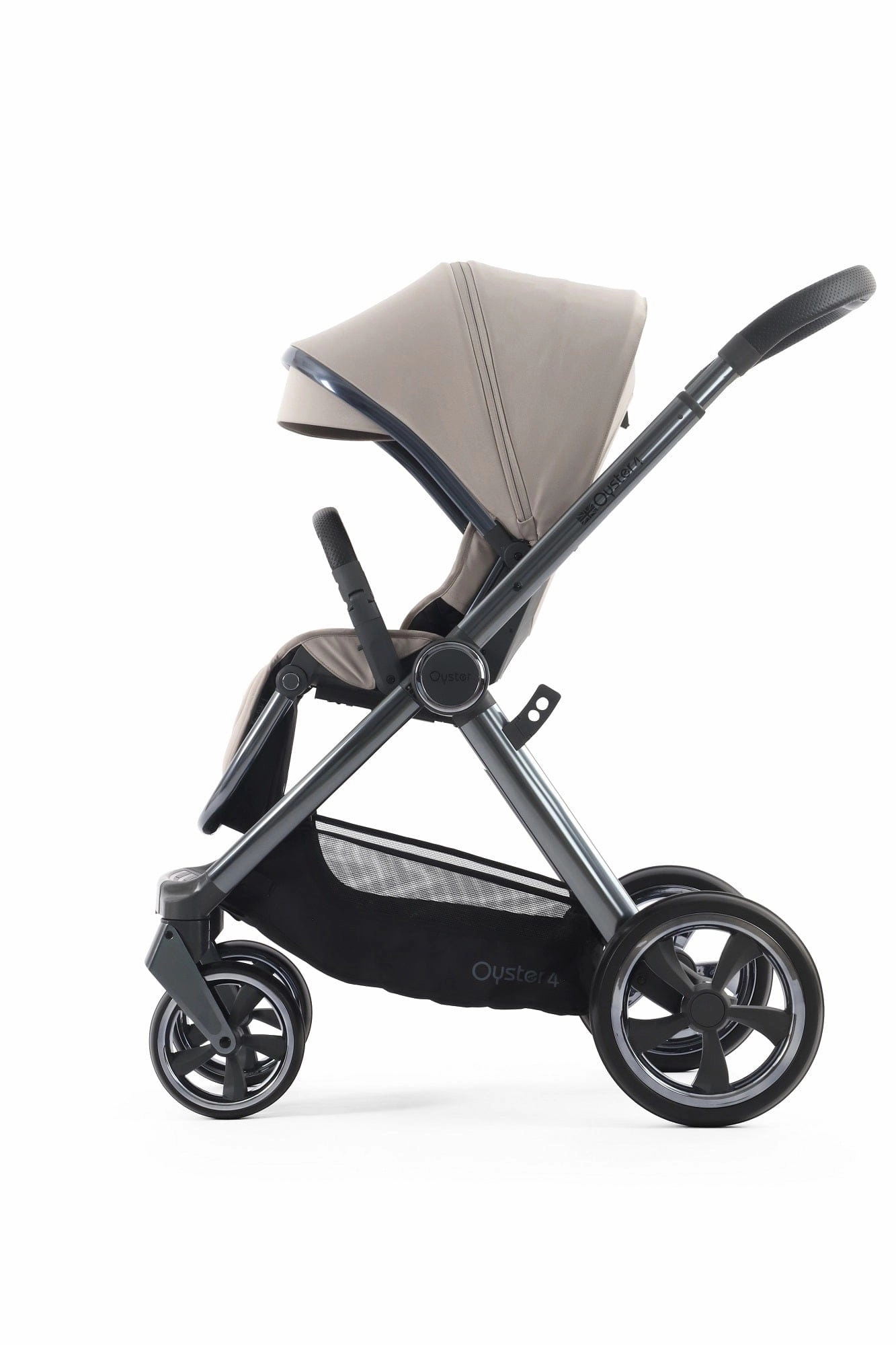 Oyster 4 Double Stroller - Stone