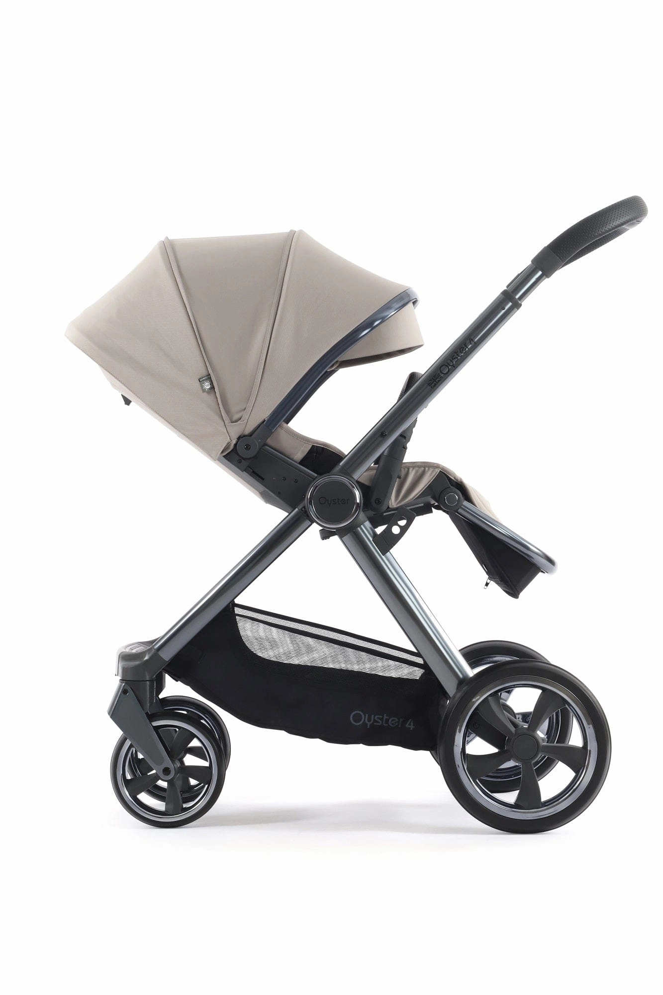 Oyster 4 Double Stroller - Stone