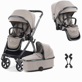Oyster 4 Double Stroller - Stone