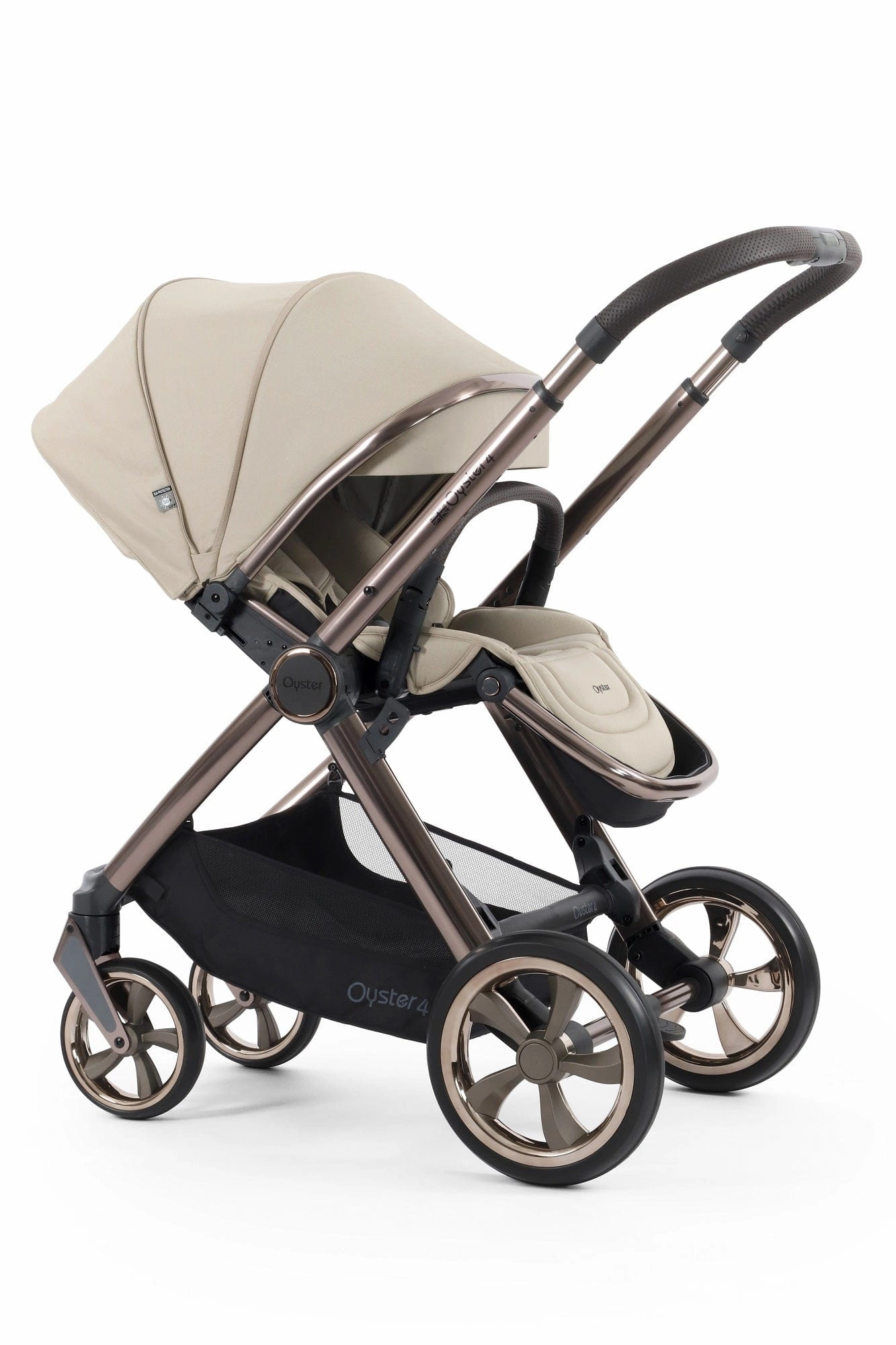 Oyster 4 Essential (Cabriofix i-Size) Travel System - Buttermilk