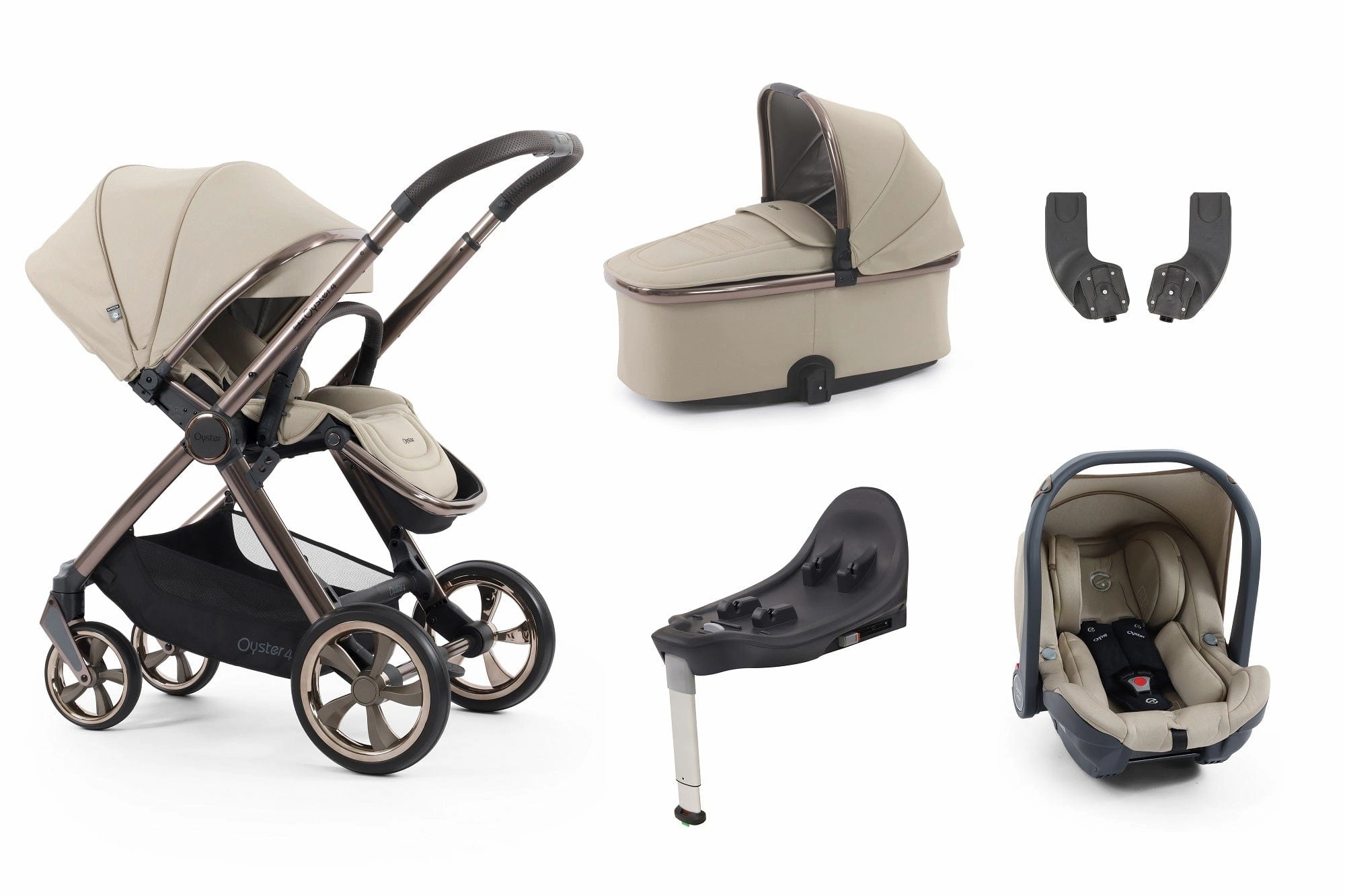 Oyster 4 Essential (Capsule) Travel System - Buttermilk