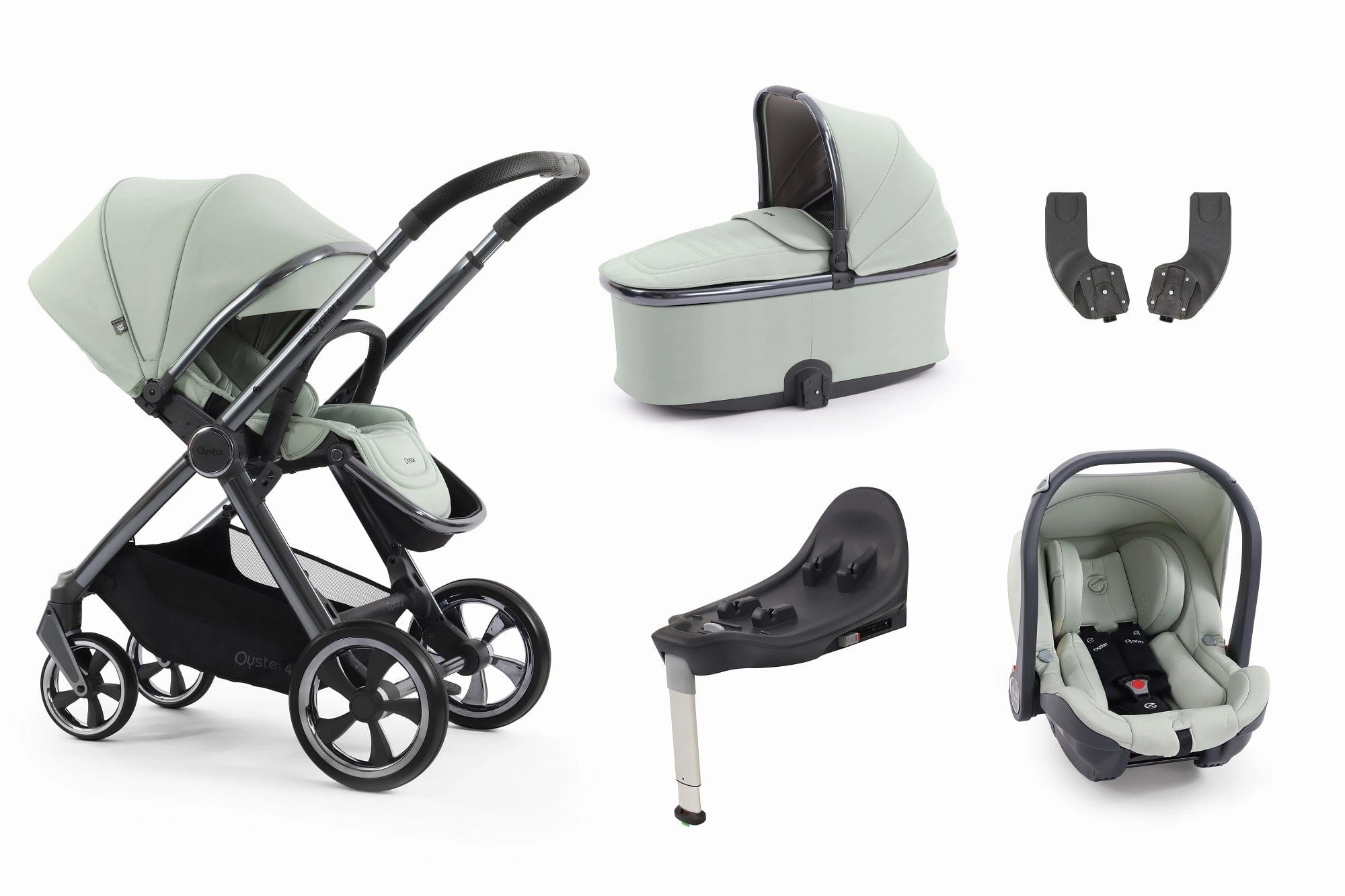 Oyster 4 Essential (Capsule) Travel System - Pistachio