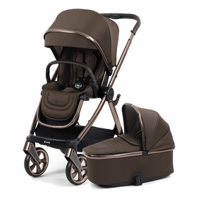 Oyster 4 Stroller & Carrycot - Chocolate Velvet