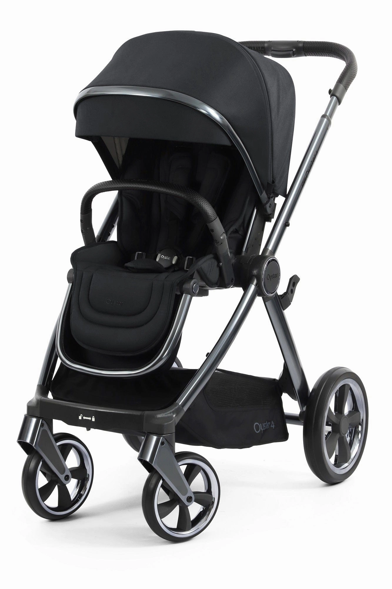 Oyster 4 Tandem Stroller - Carbonite