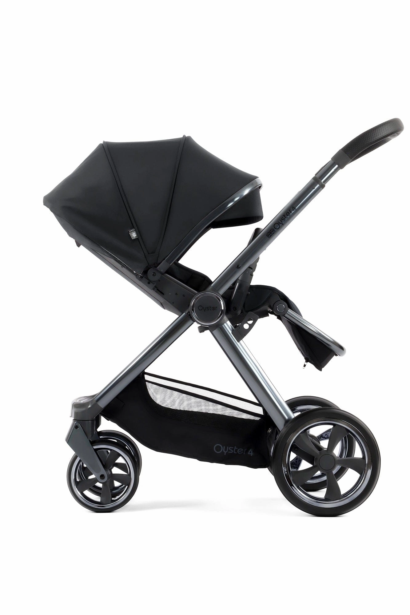 Oyster 4 Tandem Stroller - Carbonite