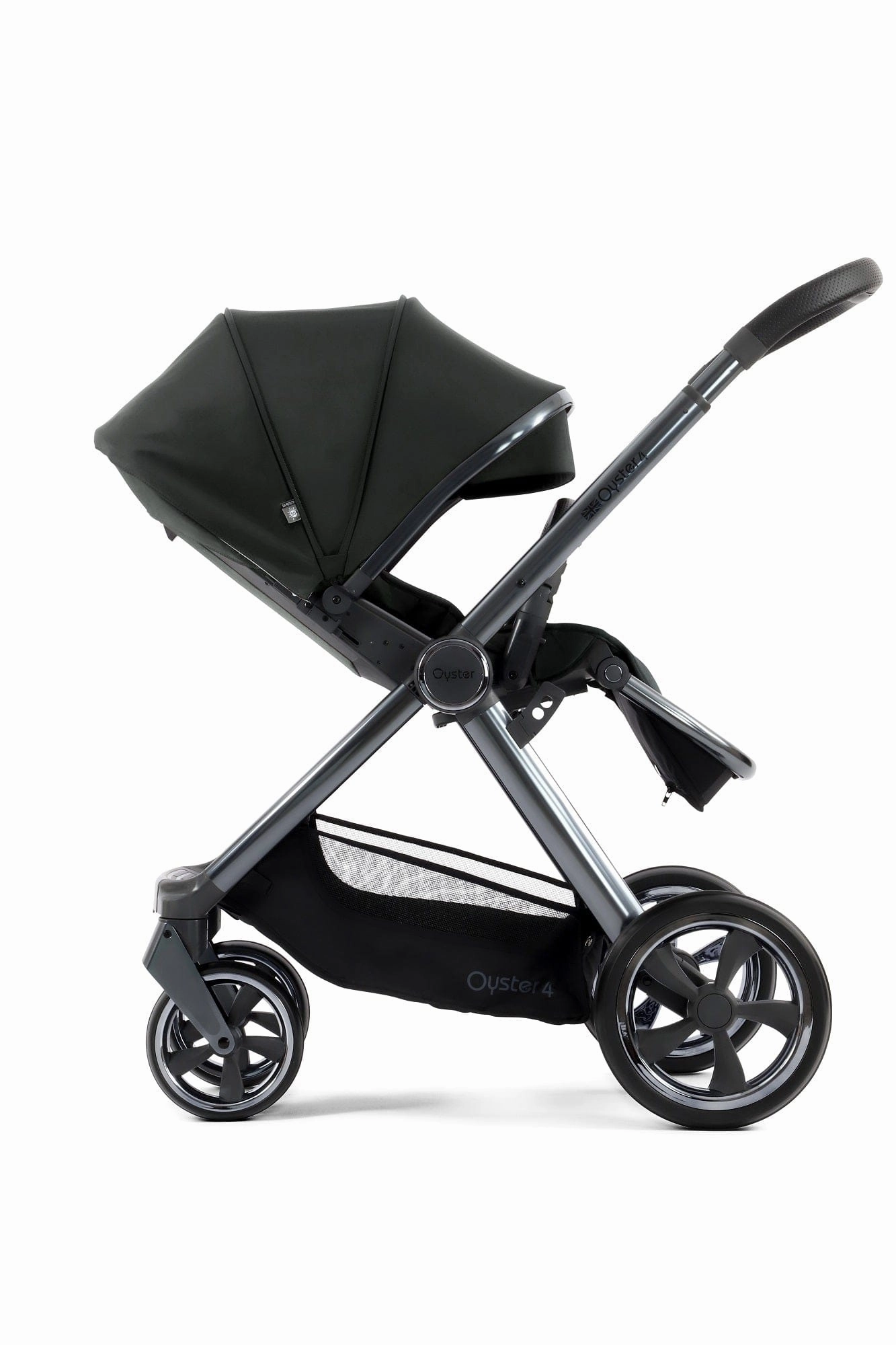 Oyster 4 Twin Stroller - Black Olive