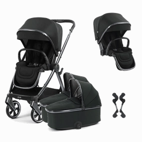 Oyster 4 Twin Stroller - Black Olive