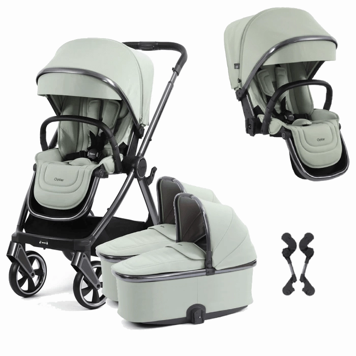 Oyster 4 Twin Stroller - Pistachio