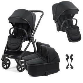 Oyster 4 Twin Stroller - Raven