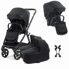 Oyster 4 Twin Stroller - Raven