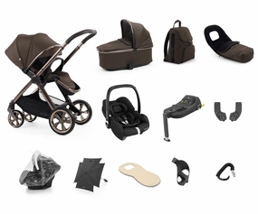 Oyster 4 Ultimate (Cabriofix i-Size) Travel System - Chocolate Velvet