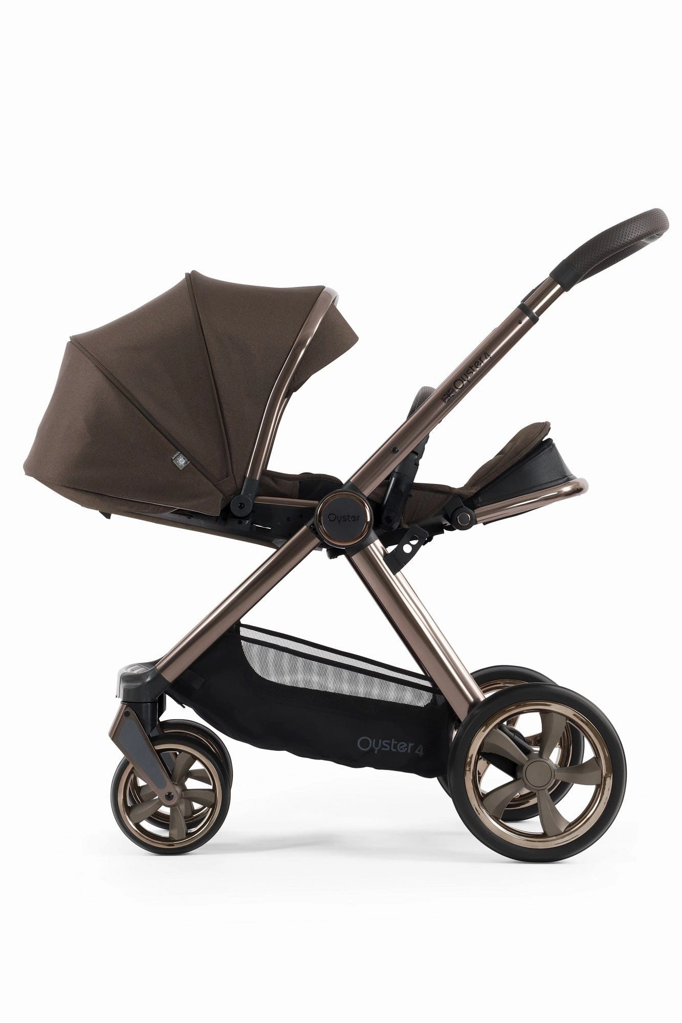 Oyster 4 Ultimate (Cabriofix i-Size) Travel System - Chocolate Velvet
