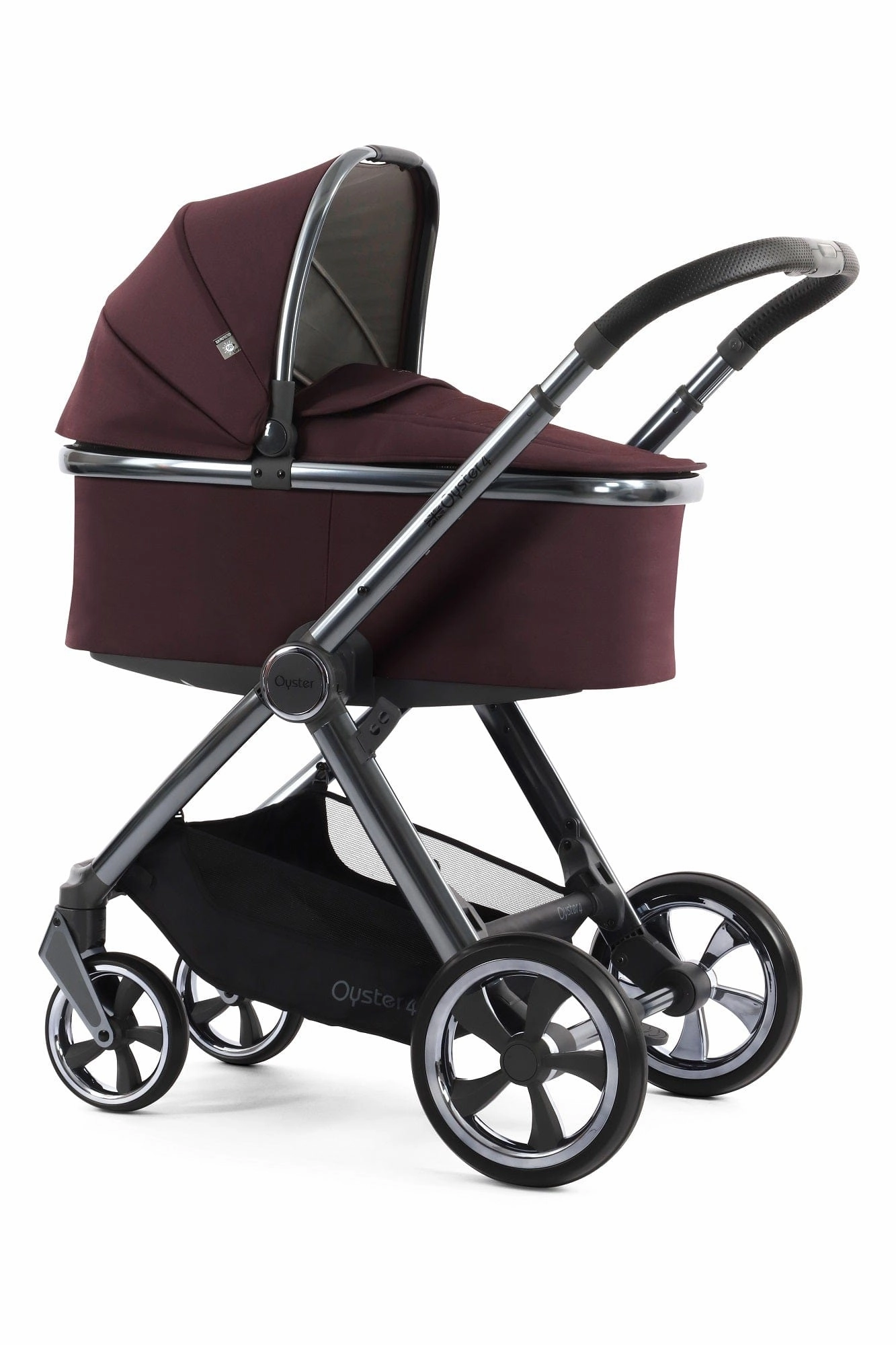 Oyster 4 Ultimate (Cabriofix i-Size) Travel System - Mulberry