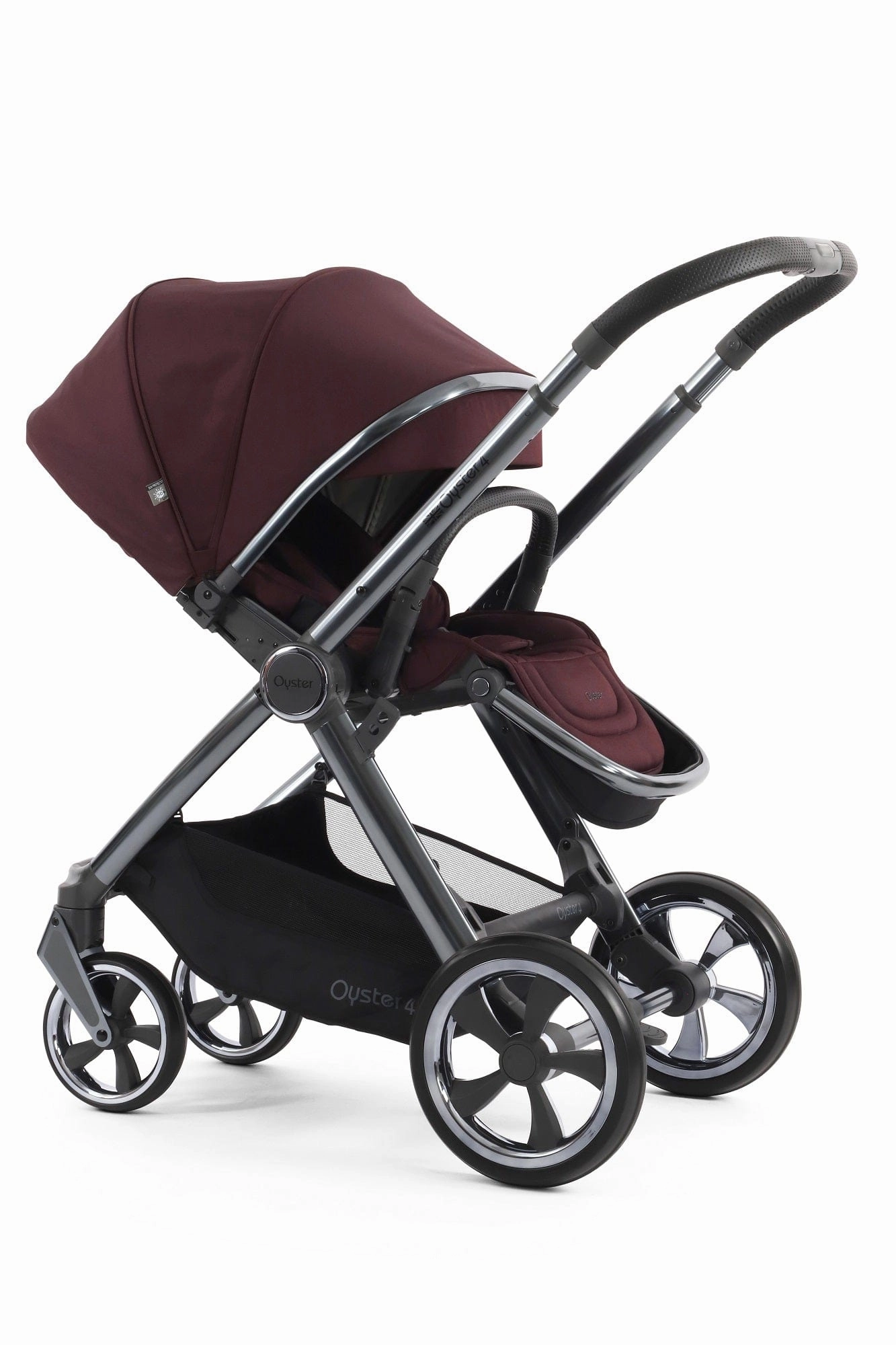 Oyster 4 Ultimate (Cabriofix i-Size) Travel System - Mulberry