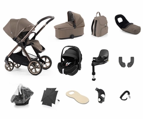 Oyster 4 Ultimate (Pebble 360 PRO2) Travel System - Mink