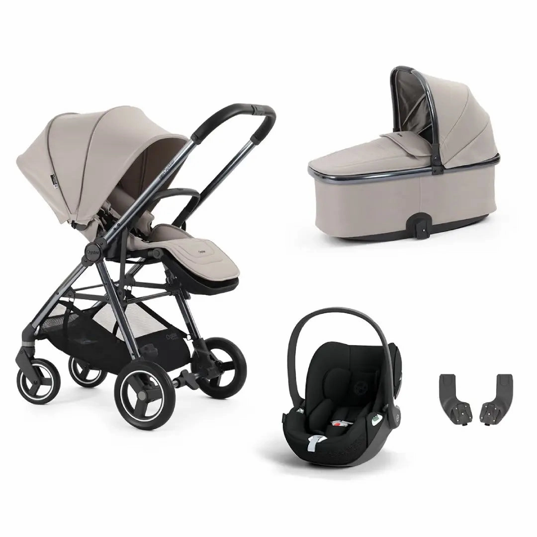 Oyster Gravity  4 Piece Cloud T Bundle - Stone