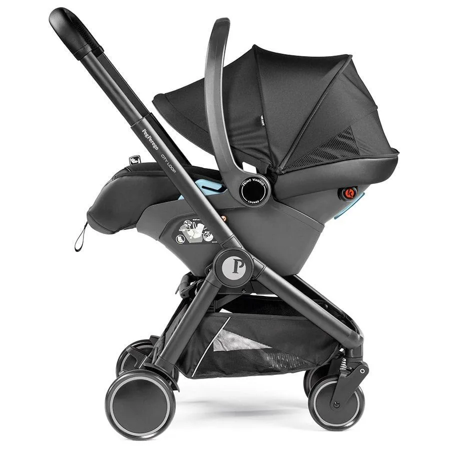 Peg Perego City Loop Baby Stroller Frame - Black