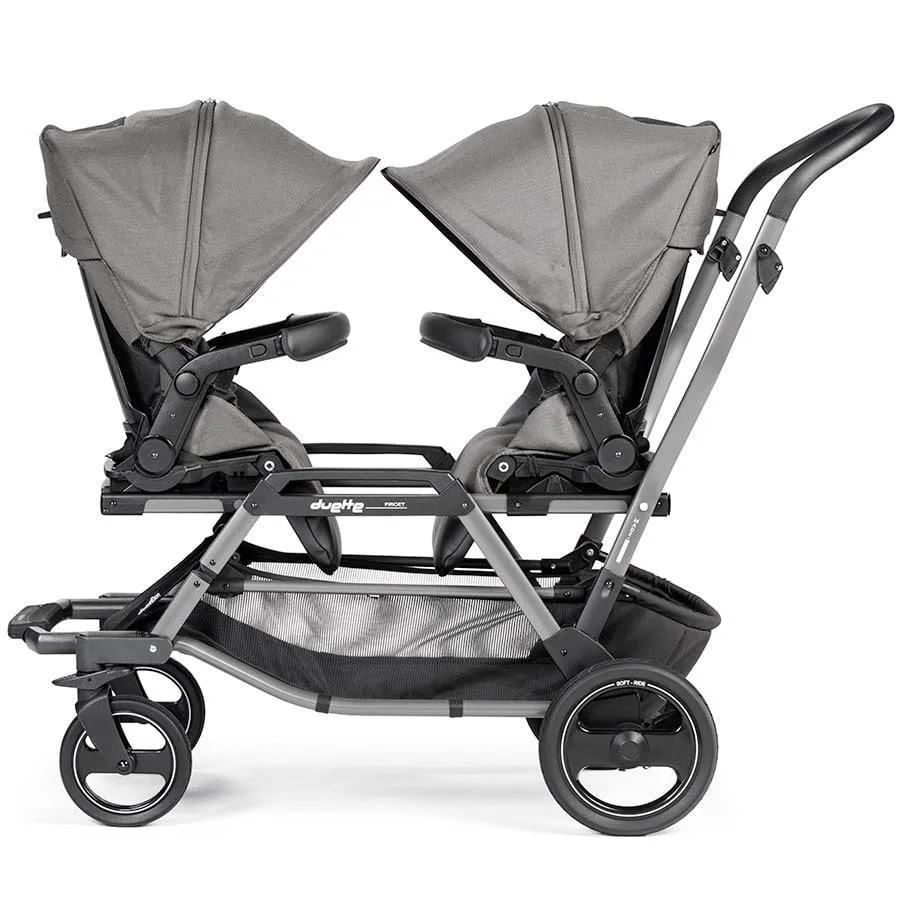 Peg Perego Duette Piroet Double Stroller (FRAME   2 SEATS)