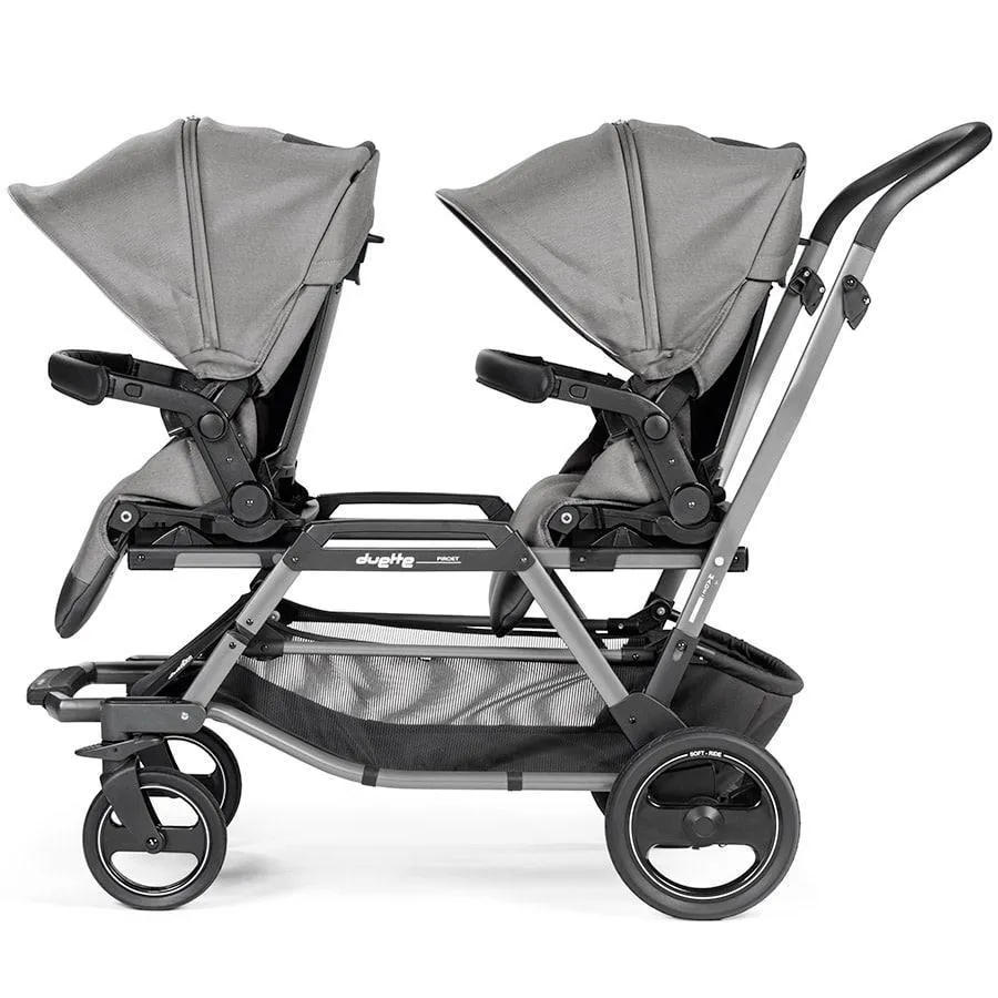 Peg Perego Duette Piroet Double Stroller (FRAME   2 SEATS)
