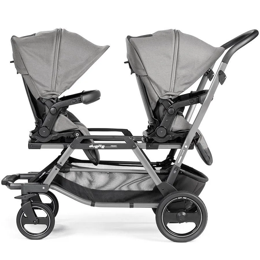 Peg Perego Duette Piroet Double Stroller (FRAME   2 SEATS)