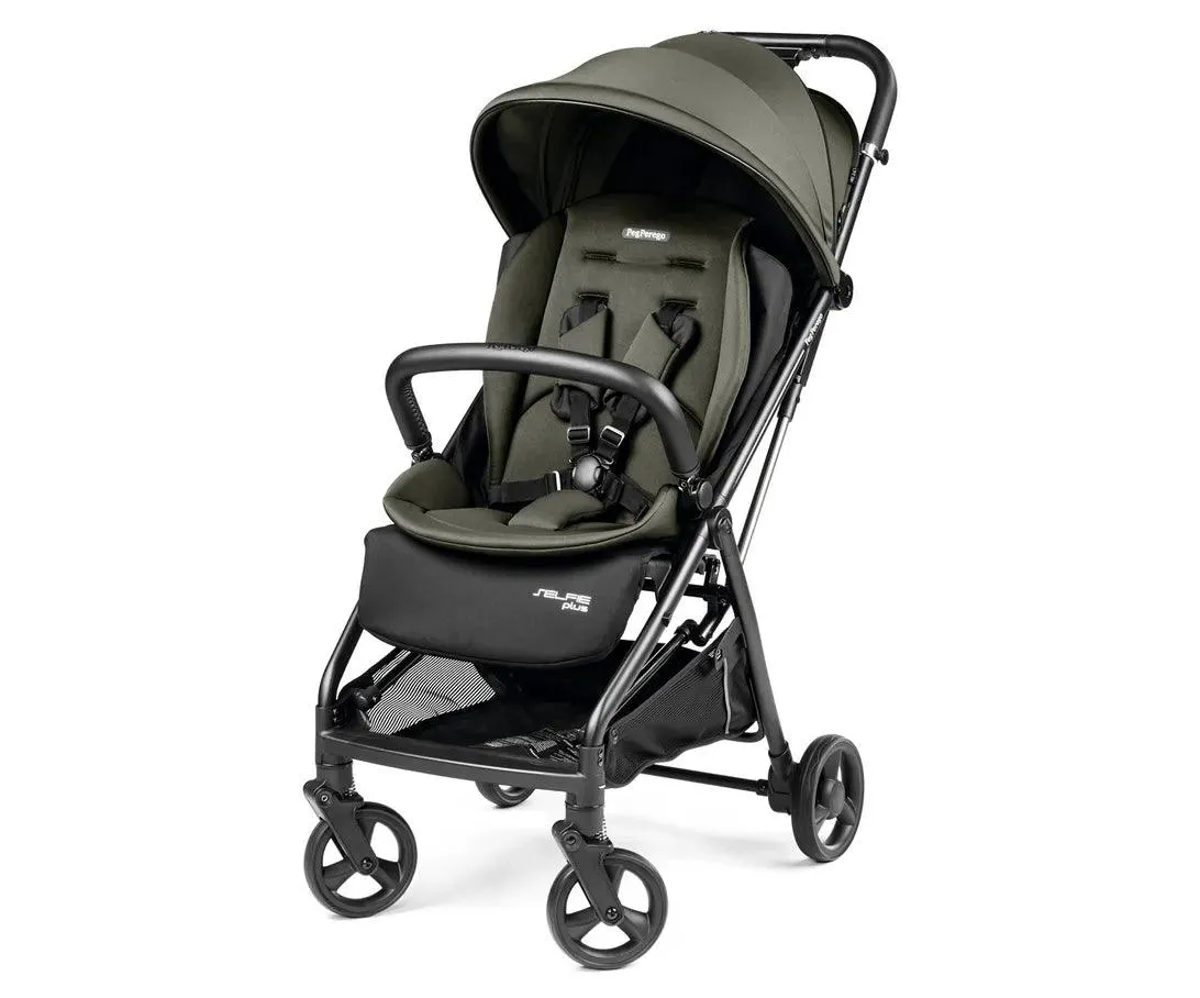 Peg Perego Selfie Plus Stroller  Lightweight, Automatic Folding, Travel-Friendly
