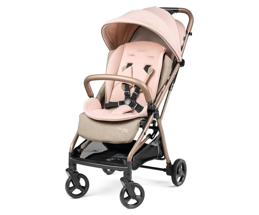 Peg Perego Selfie Plus Stroller  Lightweight, Automatic Folding, Travel-Friendly