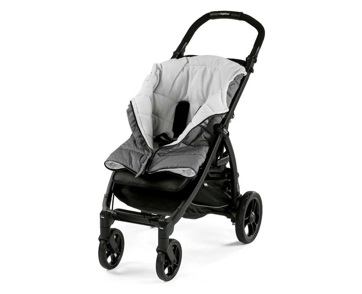 Peg Perego Vario Stroller Footmuff - Grey